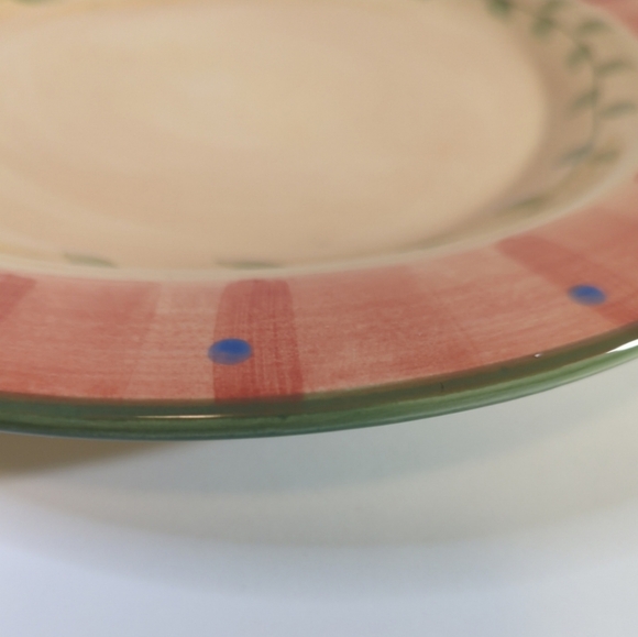 Pfaltzgraff "Napoli" Hand-Painted Set of 2 Round Dinner Plates Replacements - Picture 4 of 7